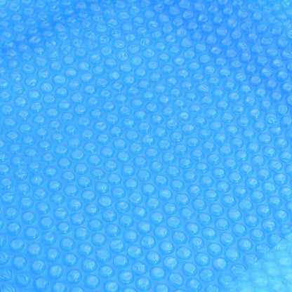 Pellicola Galleggiante Solare PE Rotonda 381 cm per Piscina Blu - homemem39