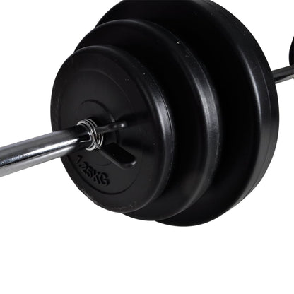 Set Bilanciere con 2 Manubri 30,5 kg | homemem39