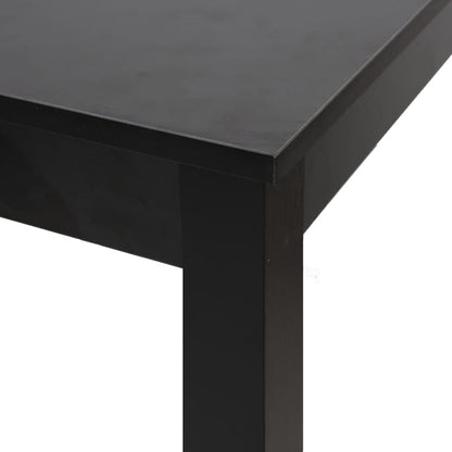 Tavolo da Bar in MDF Nero 115x55x107 cm - homemem39