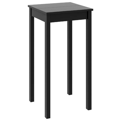 Tavolo da Bar in MDF Nero 55x55x107 cm - homemem39