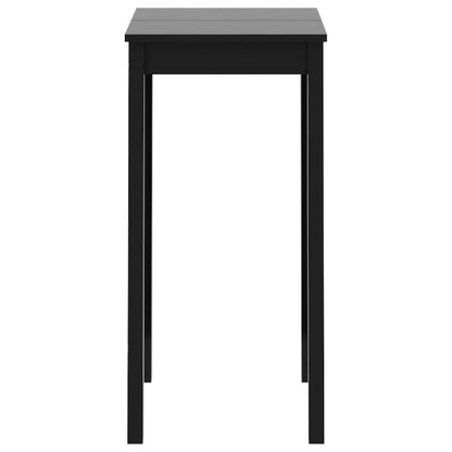 Tavolo da Bar in MDF Nero 55x55x107 cm - homemem39