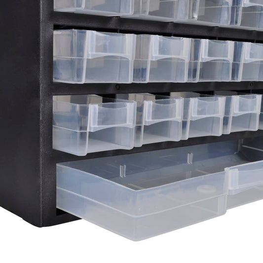 Cassetta Porta Attrezzi in Plastica con 41 Cassetti - homemem39