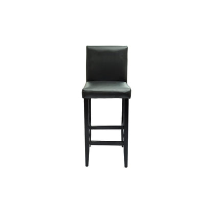 Set Tavolino da Bar con 2 Sgabelli Neri - homemem39