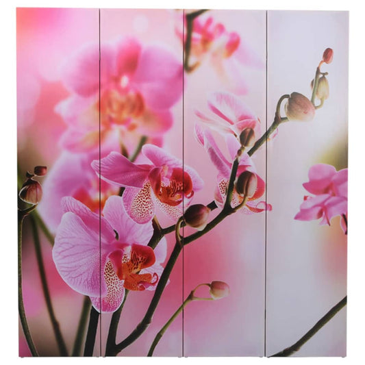 Paravento Pieghevole 160x170cm con Stampa Fiore - homemem39