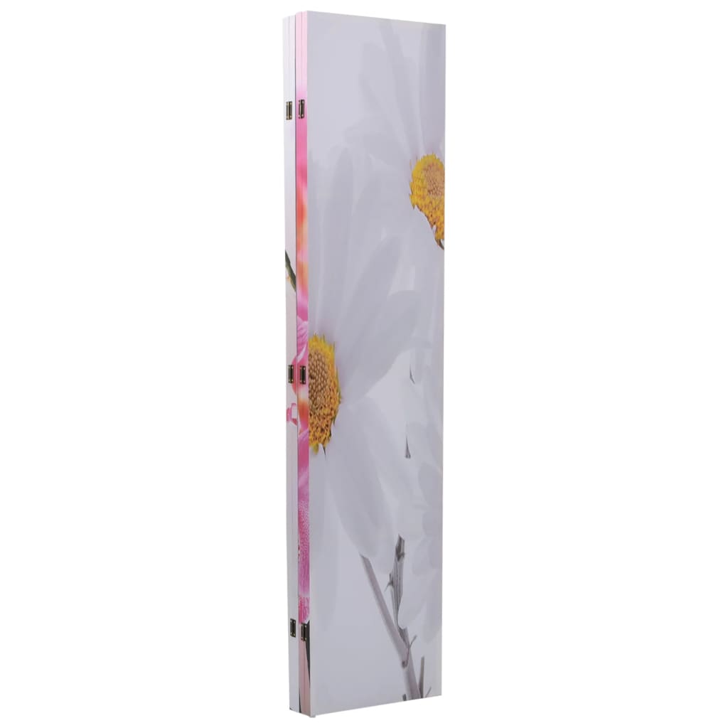 Paravento Pieghevole 160x170cm con Stampa Fiore - homemem39