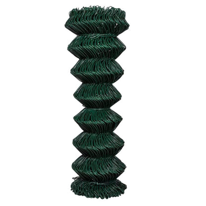 Recinzione a Rete in Acciaio 1,25x15 m Verde | homemem39