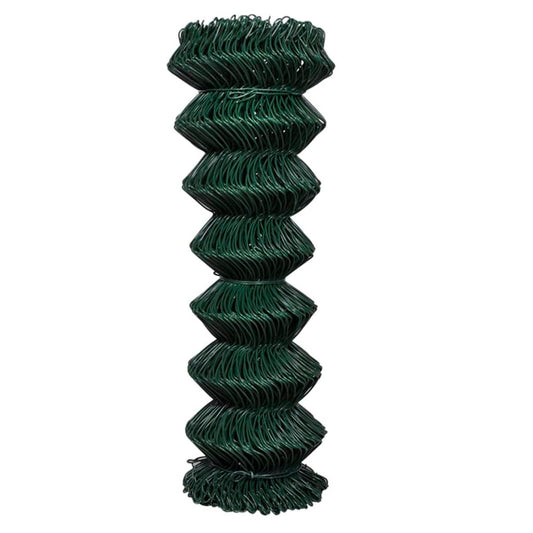 Recinzione a Rete in Acciaio 1,25x15 m Verde | homemem39