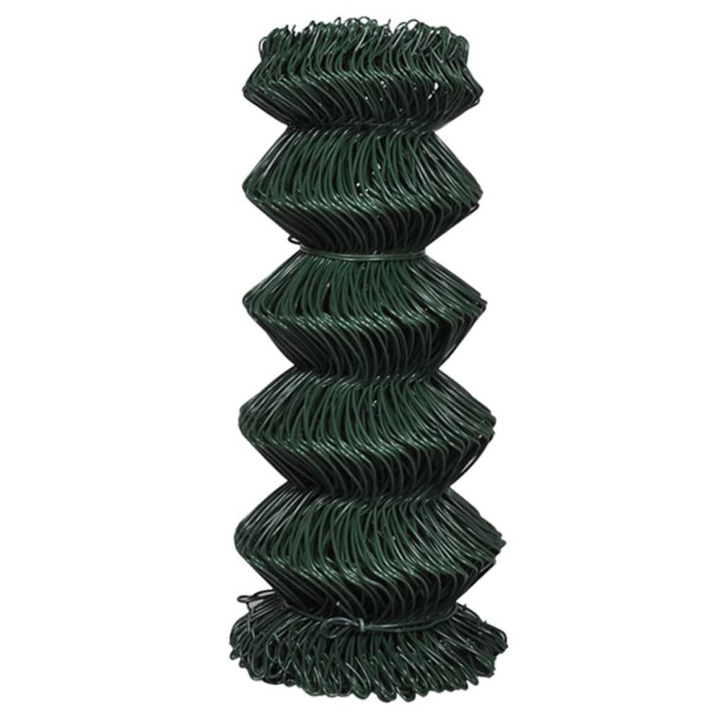 Recinzione a Rete in Acciaio 0,8x25 m Verde | homemem39