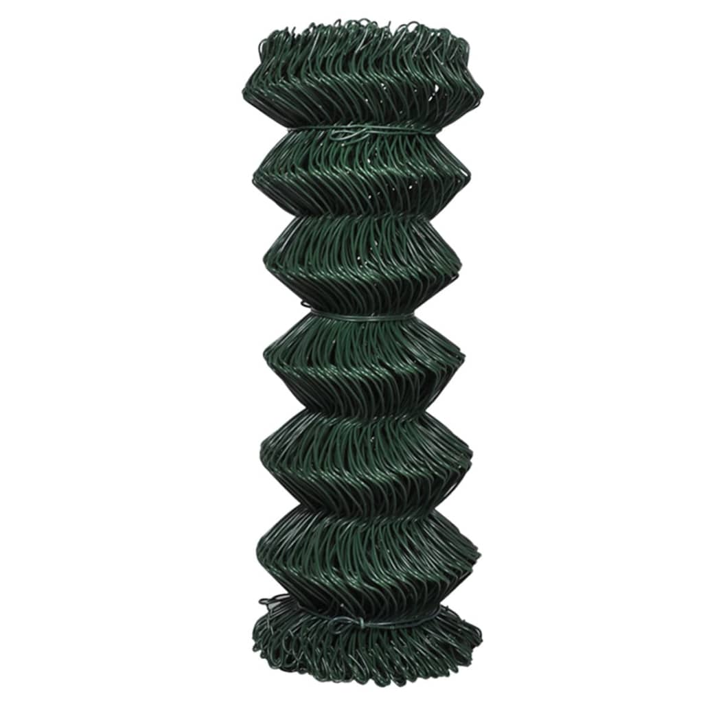 Recinzione a Rete in Acciaio 1x25 m Verde | homemem39
