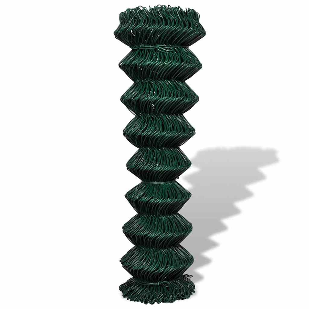 Recinzione a Rete in Acciaio 1,5x25 m Verde | homemem39