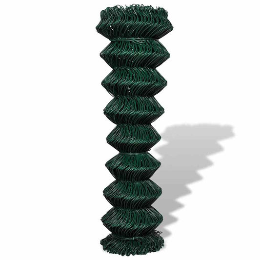 Recinzione a Rete in Acciaio 1,5x25 m Verde | homemem39