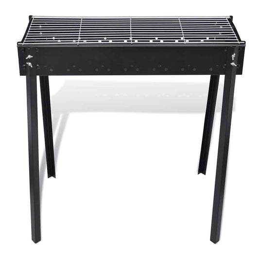 Supporto per BBQ a carbonella forma quadrata 75 x 28 cm | homemem39