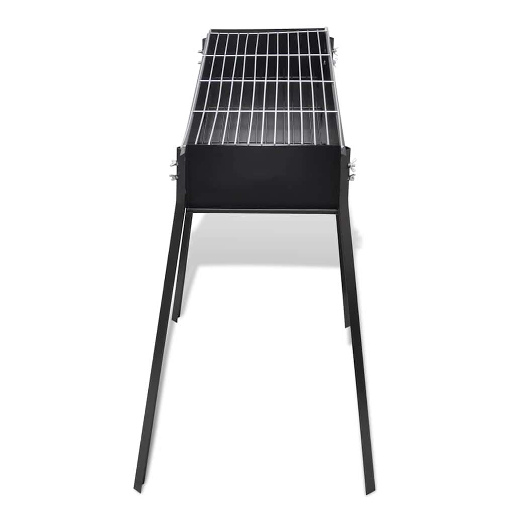 Supporto per BBQ a carbonella forma quadrata 75 x 28 cm | homemem39