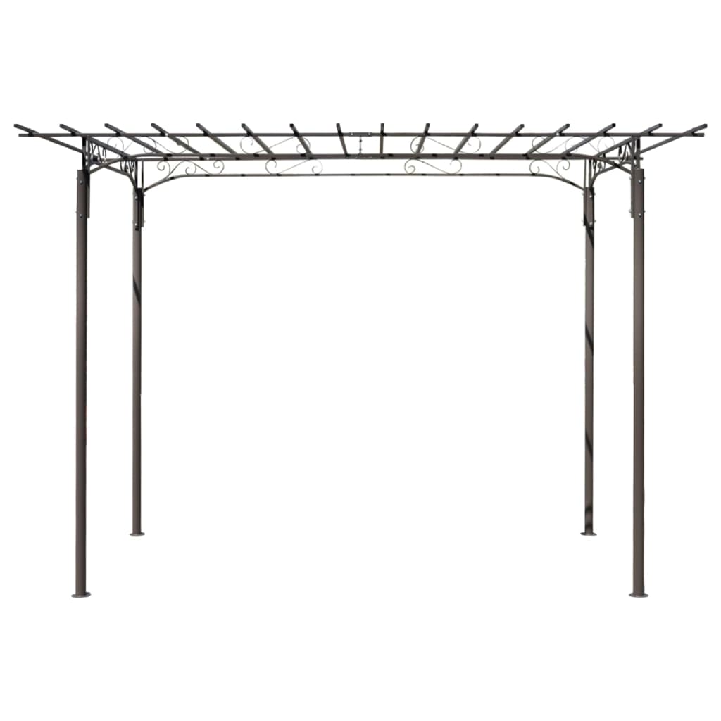 Arco pergola da giardino per rose in acciaio decorazione giardino | homemem39