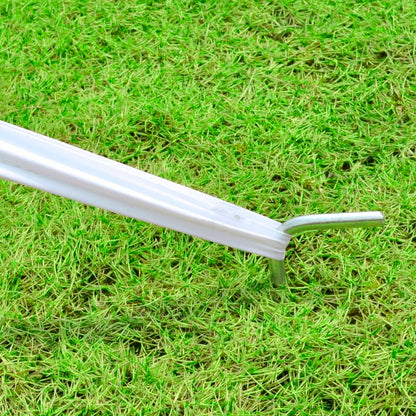 Gazebo padiglione tenda da giardino a stella esagonale 12m - homemem39