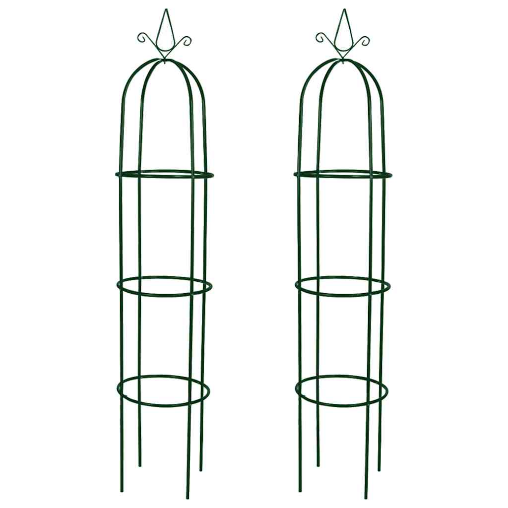 Set Torri ad Arco 2 pz per Piante Rampicanti da Giardino | homemem39