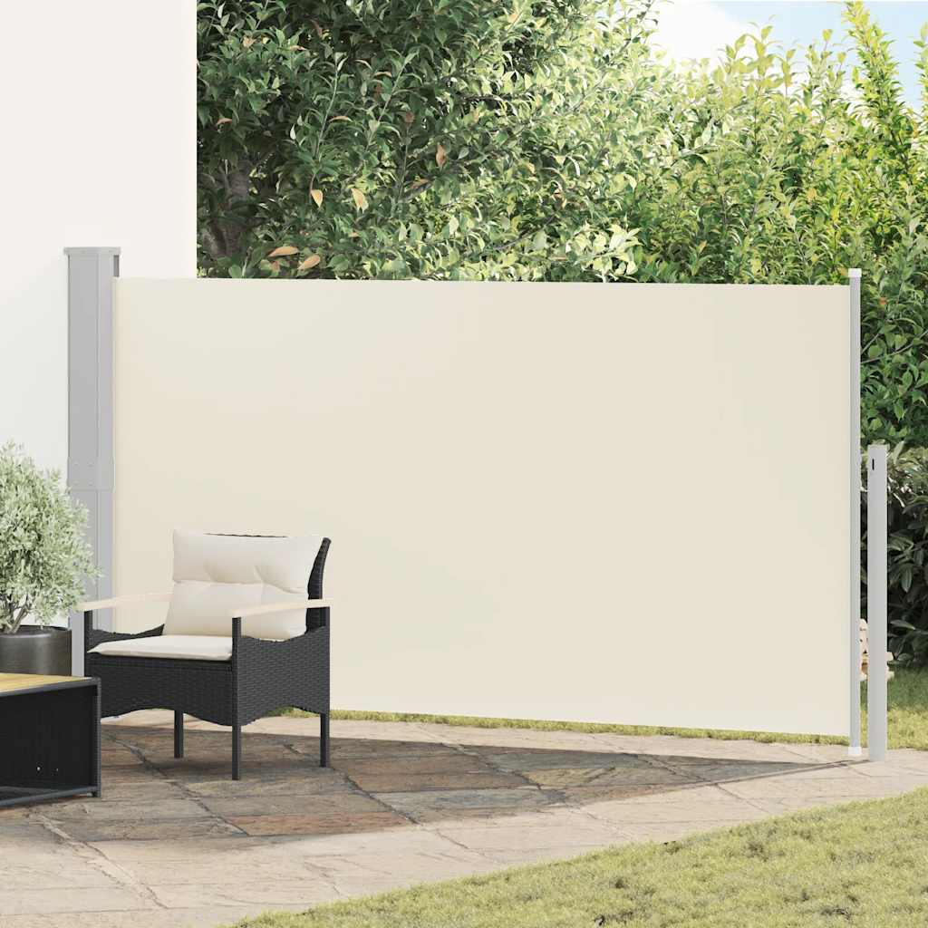 Tendalino Laterale per Patio Terrazzo 160 x 300 cm Crema | homemem39