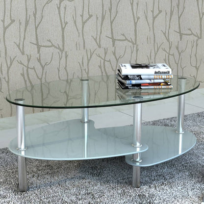 Tavolino da Caffè con Design Esclusivo Bianco | homemem39