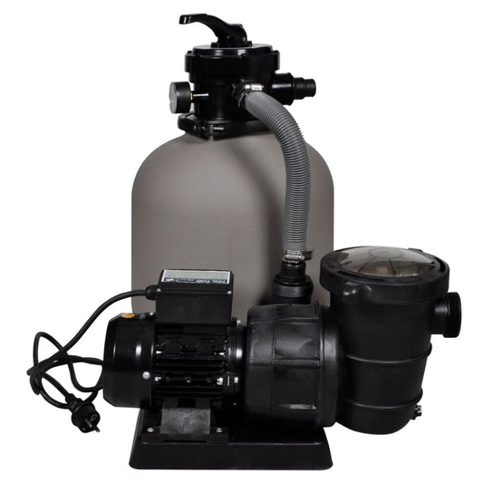 Pompa con Filtro a Sabbia 600 W 17000 l/h - homemem39