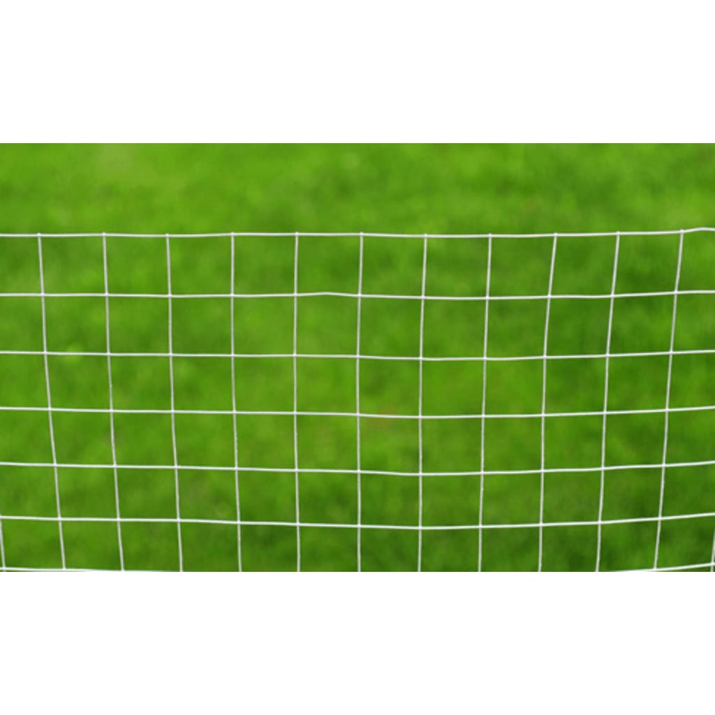 Recinzione in Rete per Pollaio Acciaio Zincato 25x1 m Argento | homemem39
