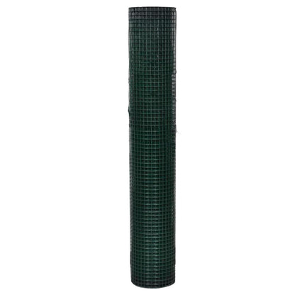 Recinzione in Rete per Pollaio in Acciaio Zincato 1x25 m Verde | homemem39