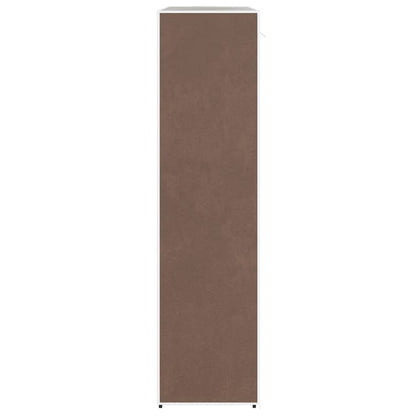 Armadio in Tessuto con Scomparti e Aste 45x150x176 cm Marrone | homemem39