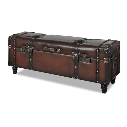Cassapanca Set 3 pz Marrone | homemem39
