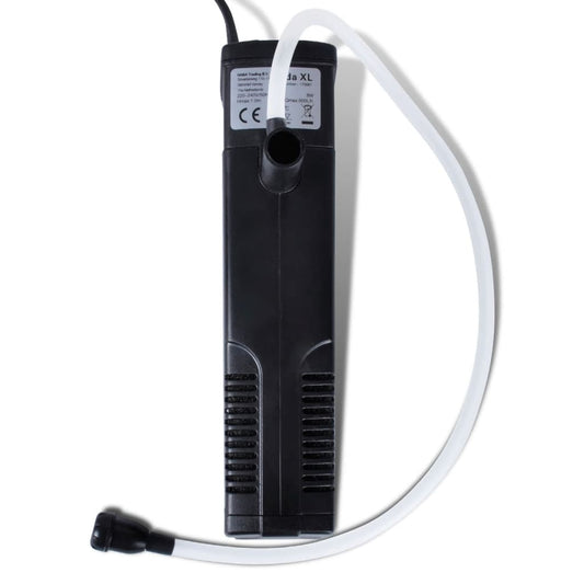 Filtro Pompa per Acquario a Carbone Attivo 600L/h - homemem39