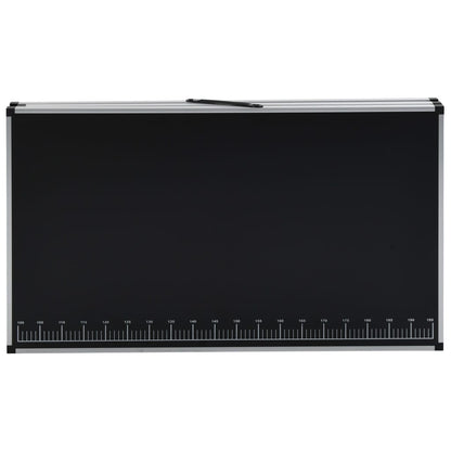 Tavolo Pieghevole per Carta da Parati MDF Alluminio 300x60x78cm - homemem39
