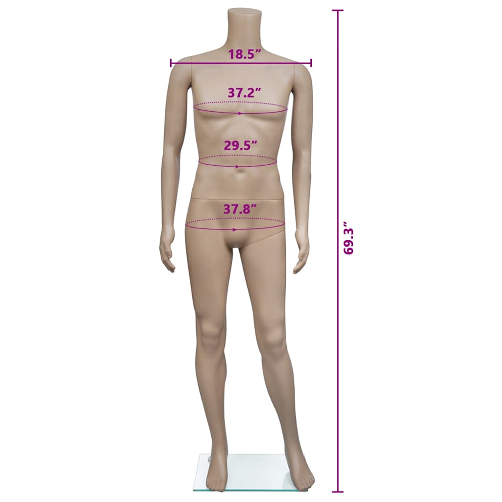 Manichino Uomo senza Testa - homemem39