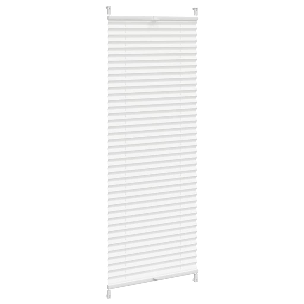 Tenda Plissettata 60x125cm Bianca Oscurante - homemem39
