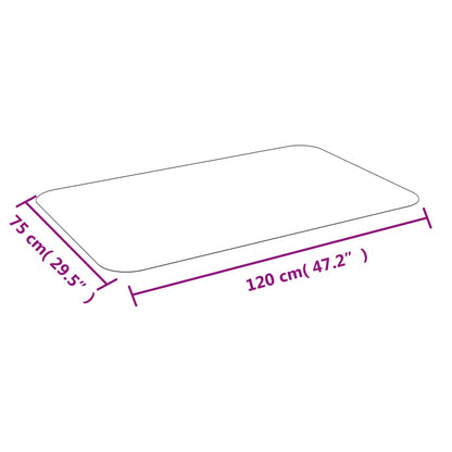 Tappetino per Laminato o Moquette 75 cm x 120 cm - homemem39