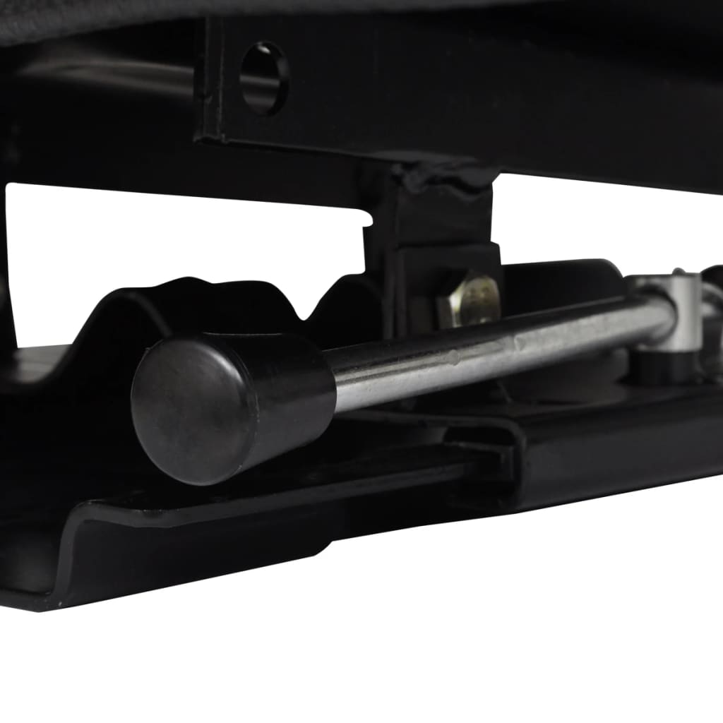 Sedile per Trattore con Schienale Nero - homemem39