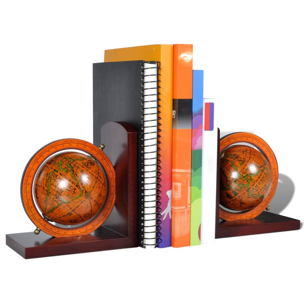 Reggilibri con Globo 2 pz | homemem39