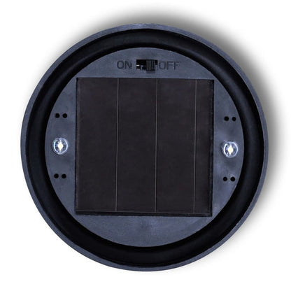Lampioni Solari LED Giardino 4 pz Rotondi 15 cm con Picchetto - homemem39
