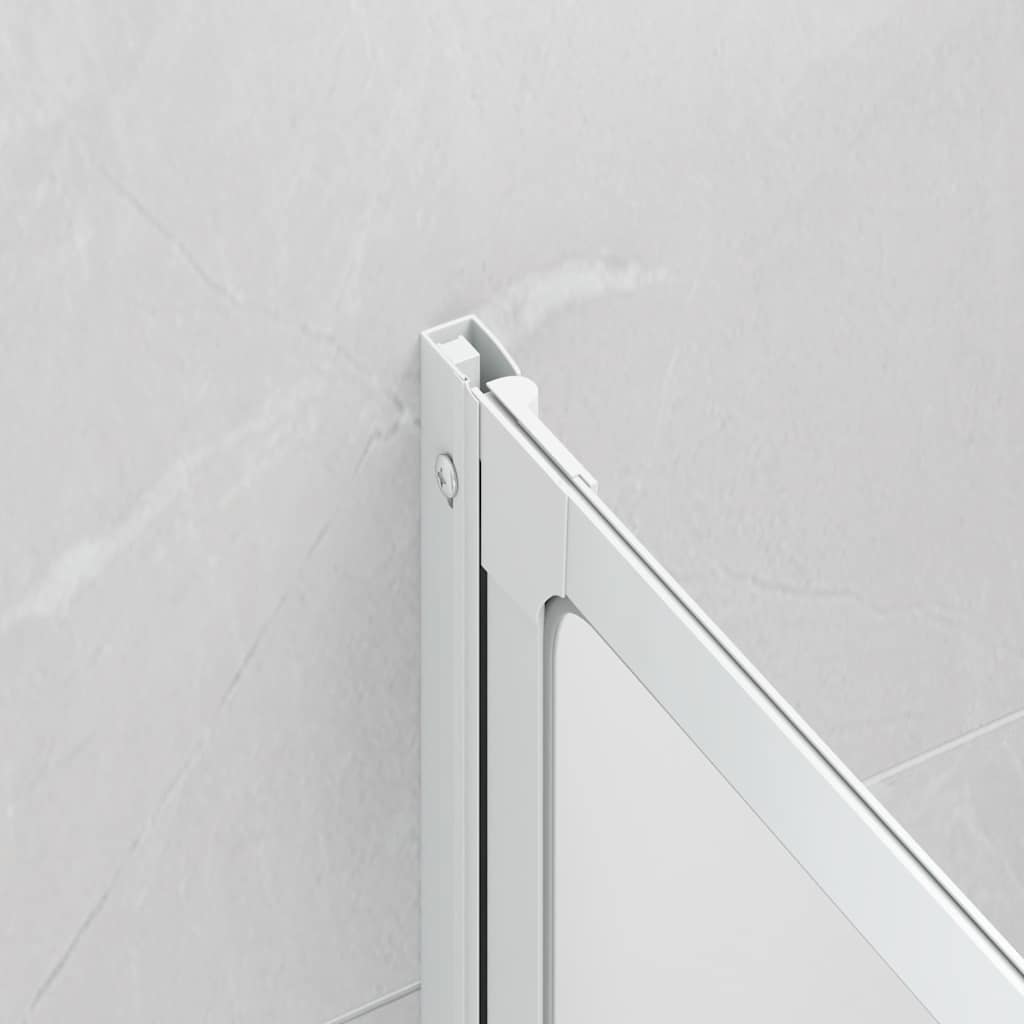 Doccia da bagno a parete 141 x 132 cm 3 Pannelli pieghevoli | homemem39