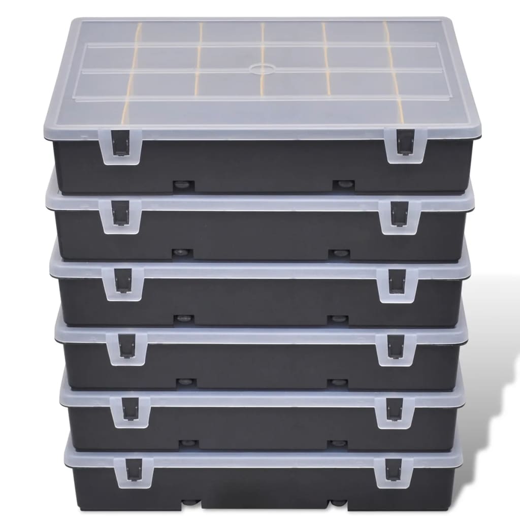 Box magazzino cassette assortite 6 pezzi | homemem39