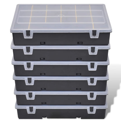 Box magazzino cassette assortite 6 pezzi | homemem39