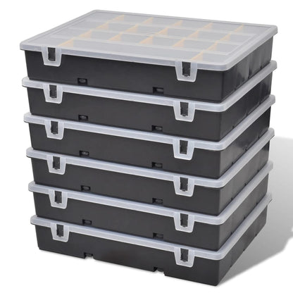Box magazzino cassette assortite 6 pezzi | homemem39