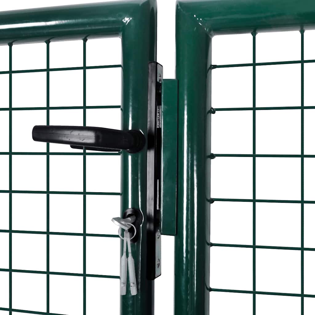 Cancello da Giardino in Rete per Recinzione, Porta, Griglia da Parete 300x75 cm | homemem39