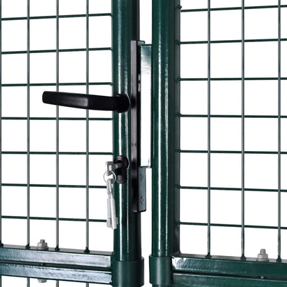 Cancello da Giardino in Rete per Recinzione, Porta, Griglia a muro 300x175 cm | homemem39