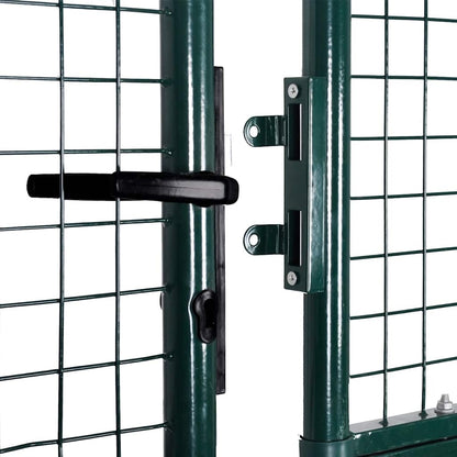 Cancello da Giardino in Rete per Recinzione, Porta, Griglia a muro 300x175 cm | homemem39