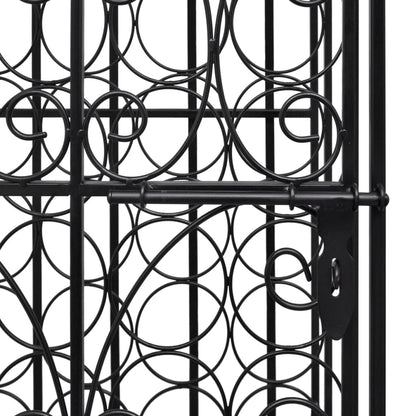 Portabottiglie per 28 Bottiglie di Vino in Metallo