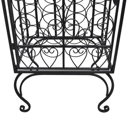 Portabottiglie per 28 Bottiglie di Vino in Metallo