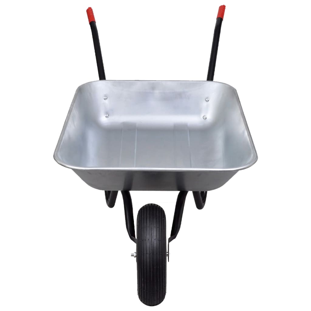 Carriola per giardinaggio con una ruota 80 L - homemem39
