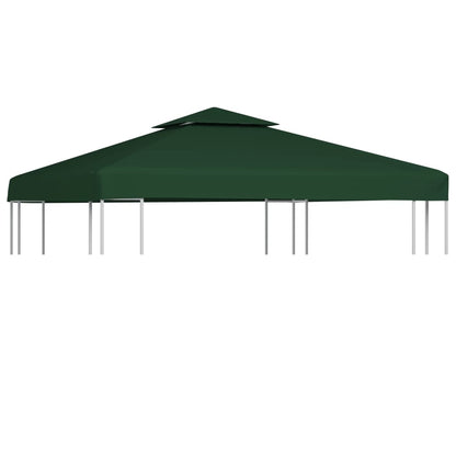 Telo di Ricambio per Gazebo 310g/m² Verde 3x3m - homemem39