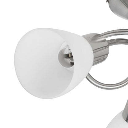 Lampada da Soffitto con Diffusori in Vetro per 3 lampadine E14