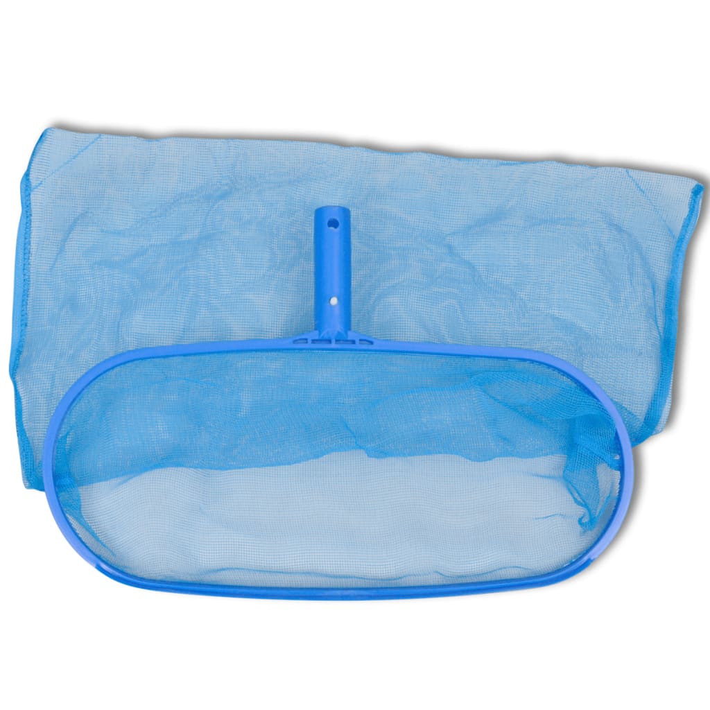 Set pulizia piscina spazzola 2 schiumatoi foglie 1 palo telescopico | homemem39