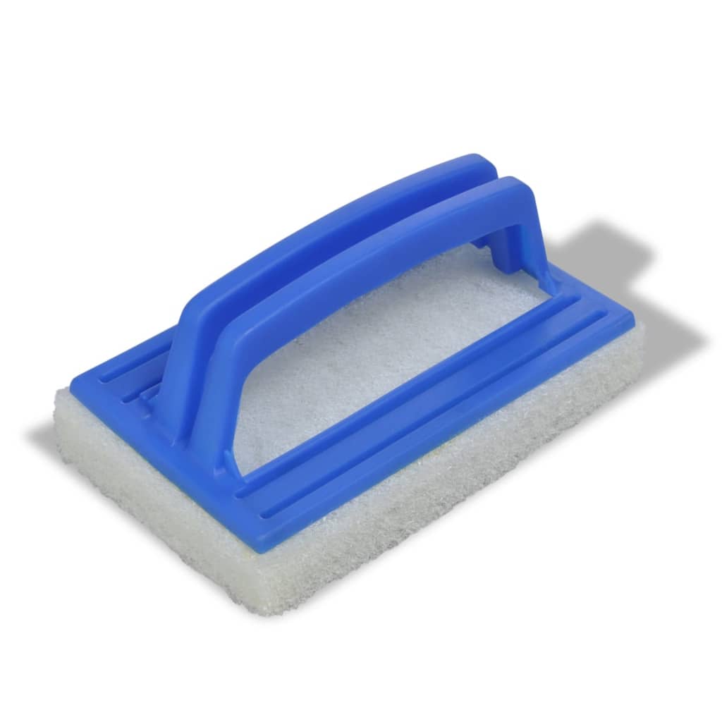 Set pulizia piscina spazzola 2 schiumatoi foglie 1 palo telescopico | homemem39