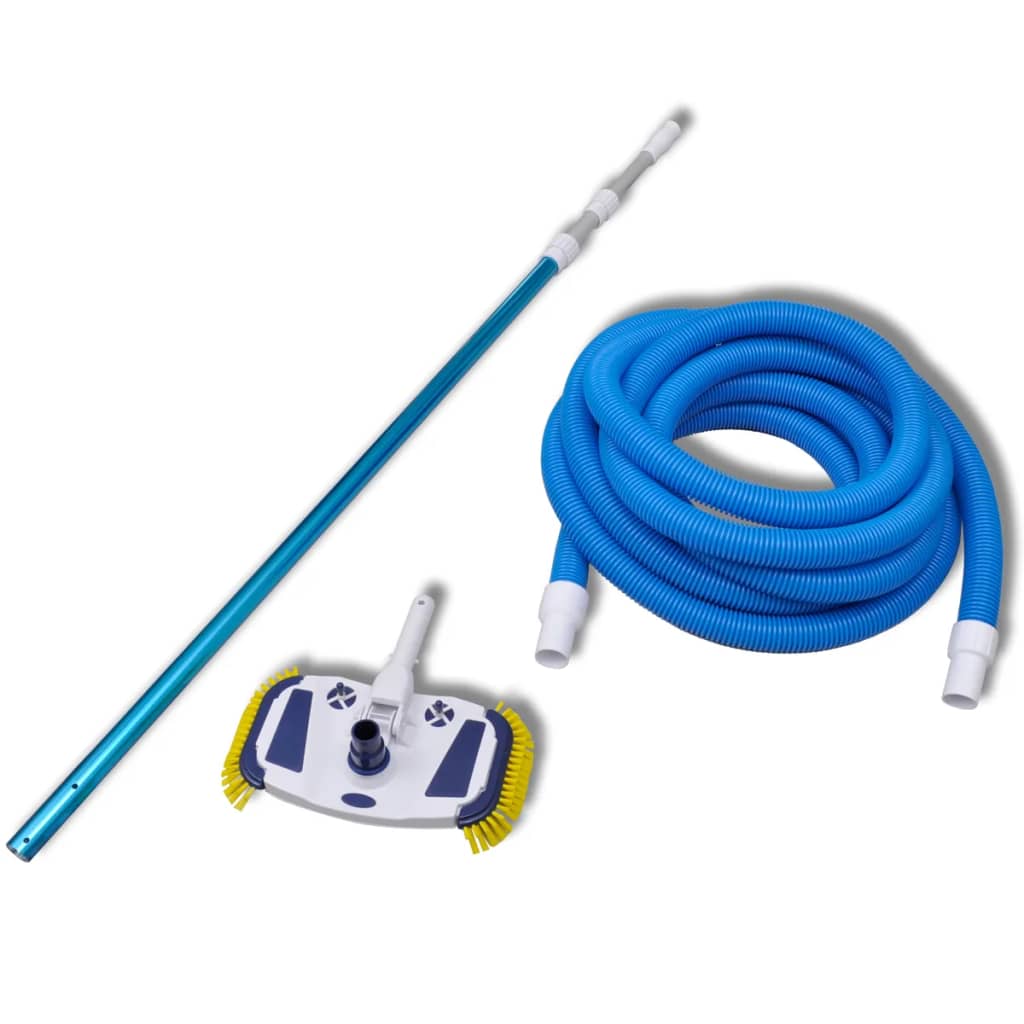 Vacuum per pulire la piscina con palo telescopico e tubo flessibile | homemem39